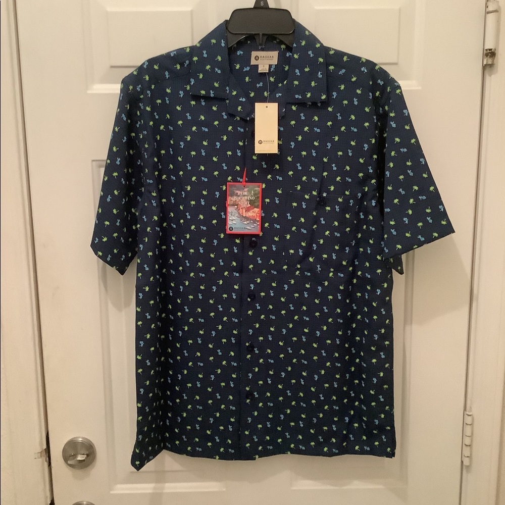Haggar portofino shirt size small